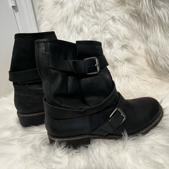 Motorcycle Boots | Lucky Brand LK-Dallis Leather Straps | USA 9 - Picture 2 of 5